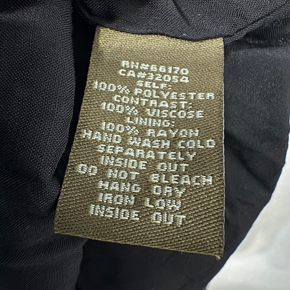 Anthropologie Fei Pleated A-Line Skirt Womens Size 2 Geometric Chevron Pockets - Picture 6 of 8